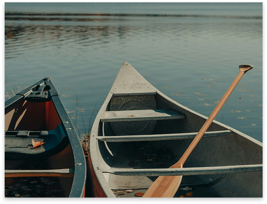 2 Canoes